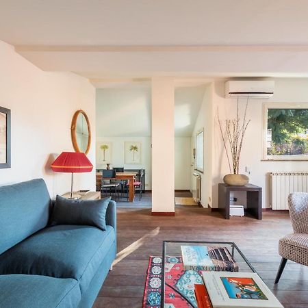 Bright And Comfy Terraced Apartment In Trastevere Roma Ngoại thất bức ảnh