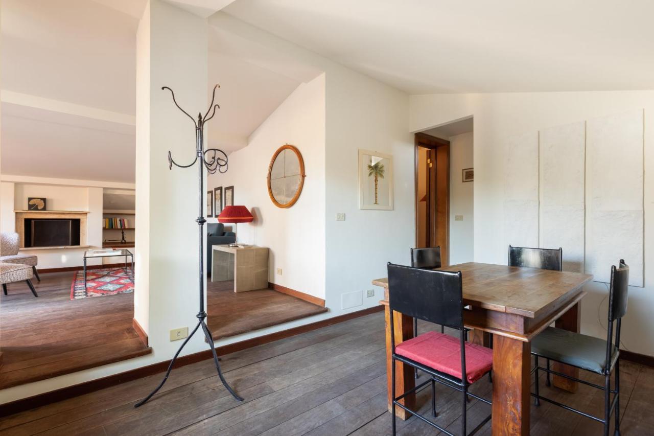 Bright And Comfy Terraced Apartment In Trastevere Roma Ngoại thất bức ảnh