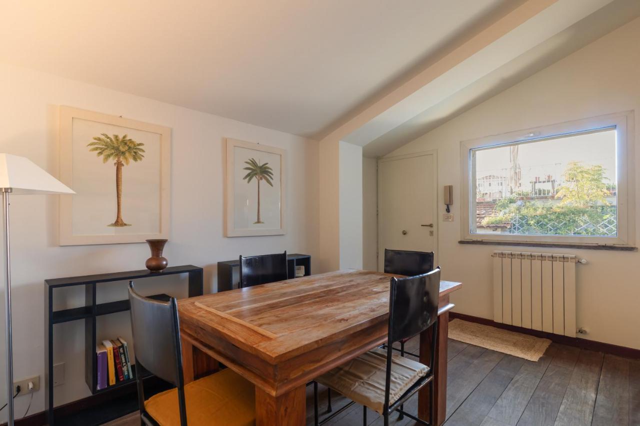 Bright And Comfy Terraced Apartment In Trastevere Roma Ngoại thất bức ảnh