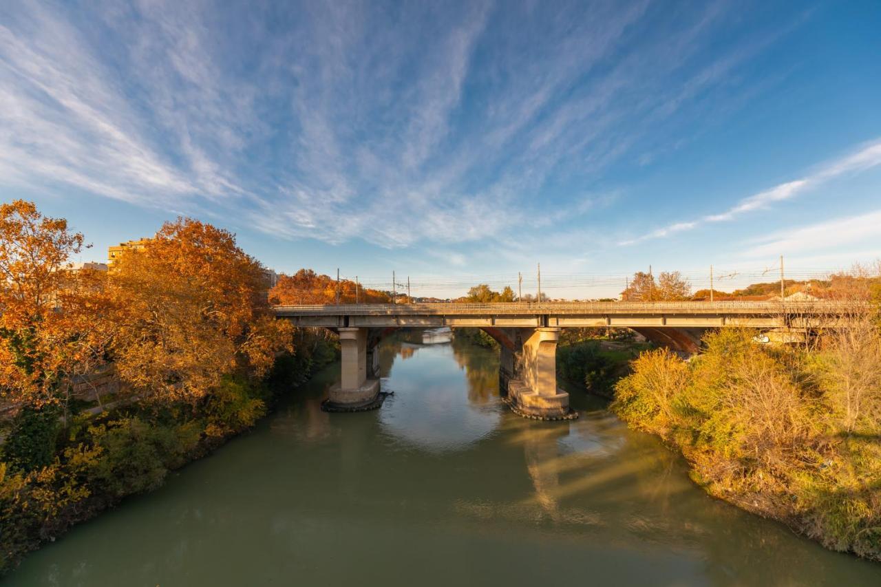 Bright And Comfy Terraced Apartment In Trastevere Roma Ngoại thất bức ảnh